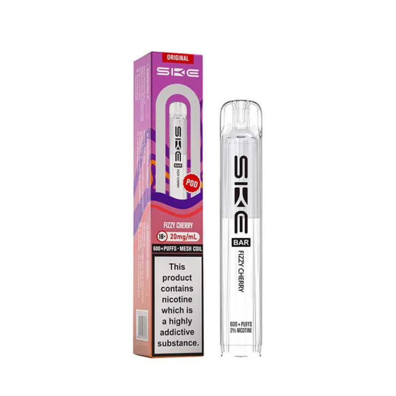 Fizzy Cherry SKE Bar 600 Replacement Prefilled Pod 20mg