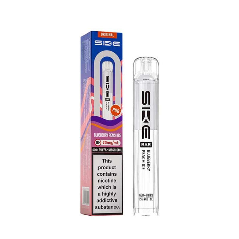 Blueberry Peach Ice SKE Bar 600 Replacement Prefilled Pod 20mg