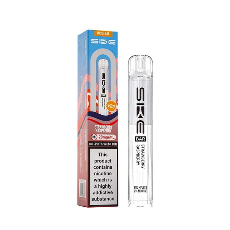 Strawberry Raspberry SKE Bar 600 Replacement Prefilled Pod 20mg