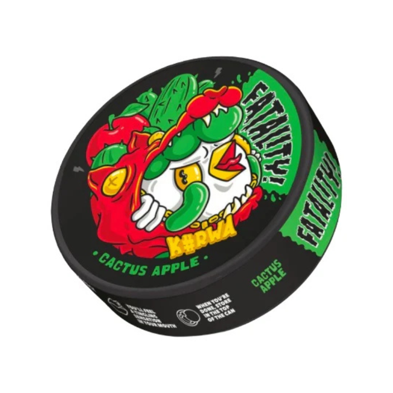 Cactus Apple KURWA Nicotine Snus Pouches 46.9mg - 20 Pouches