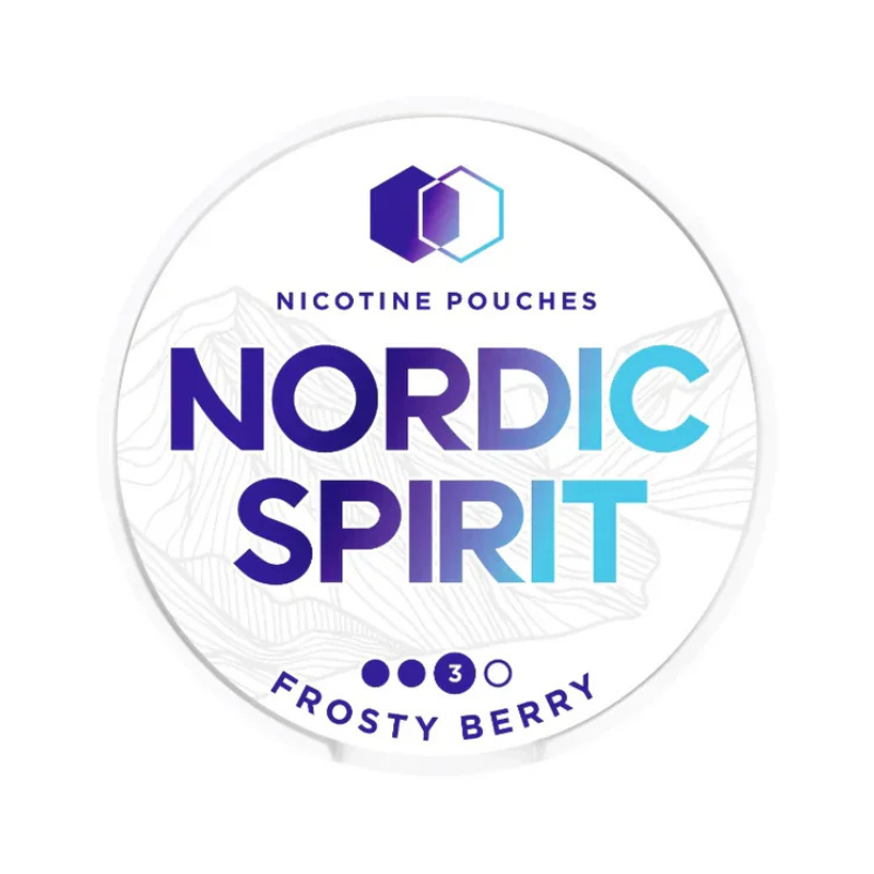 Frosty Berry Nordic Spirit Nicotine Snus Pouches 9mg - 20 Pouches
