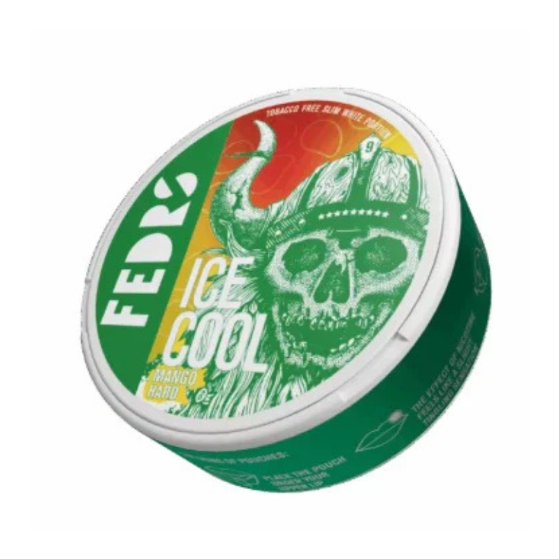 Mango FEDRS Ice Cool Hard Nicotine Pouches 65mg - 20 Pouches
