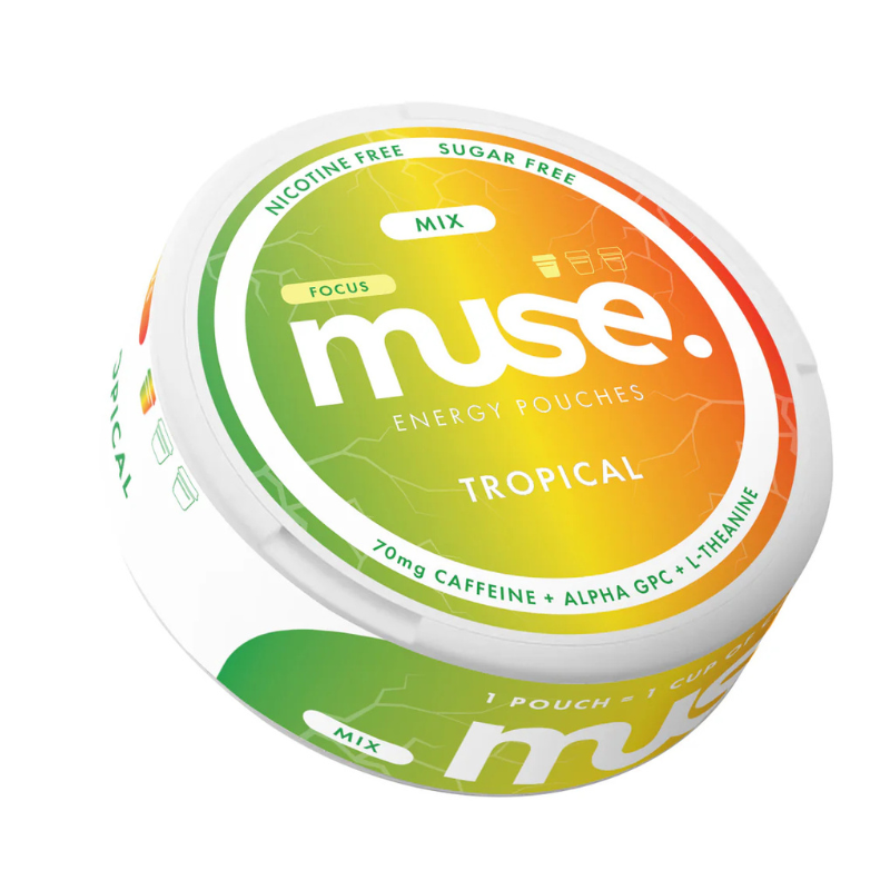 Tropical Muse Caffiene Energy Pouches - 20 Pouches
