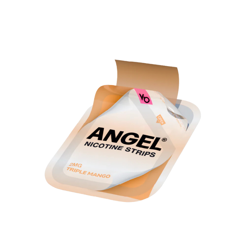 Triple Mango 2mg Angel by Vapes Bars Nicotine Strips - 20 Strips