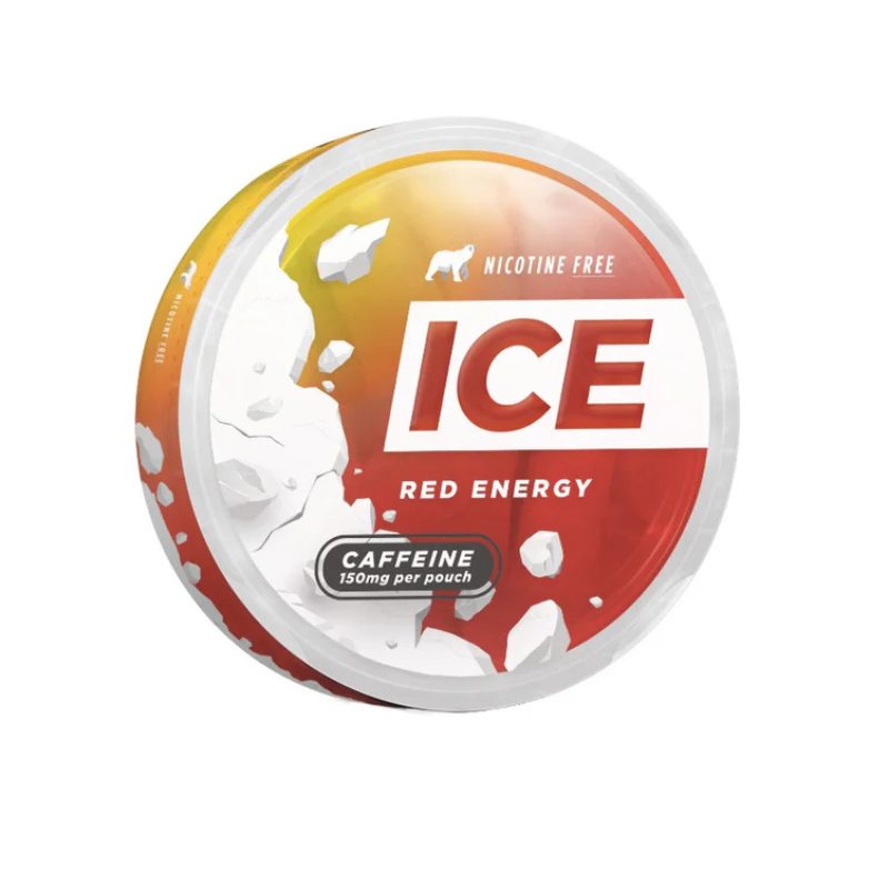 Red Energy 150mg Ice Range Caffeine Pouches - 20 Pouches