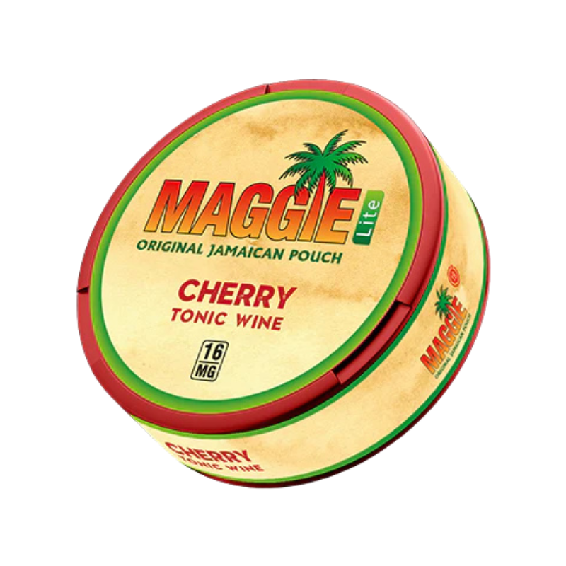 Cherry Tonic Wine MAGGIE Nicotine Snus Pouches 16mg