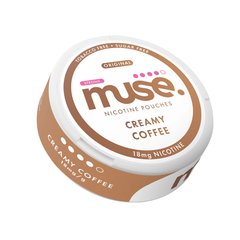 Creamy Coffee Muse Nicotine Snus Pouches
