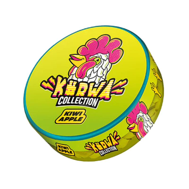 Kiwi Apple KURWA Nicotine Snus Pouches 16mg