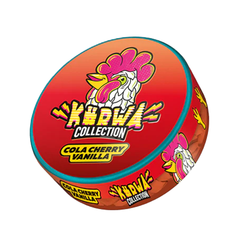 Cola Cherry Vanilla KURWA Nicotine Snus Pouches 16mg