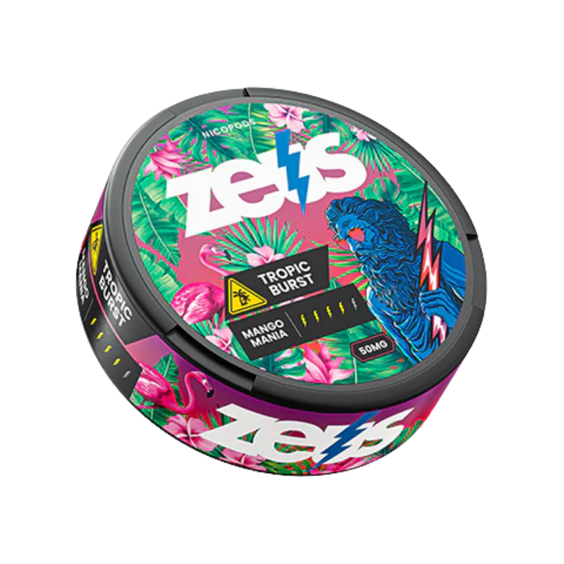 Tropical Burst Zeus Nicotine Pouches - 20 Pouches 50mg
