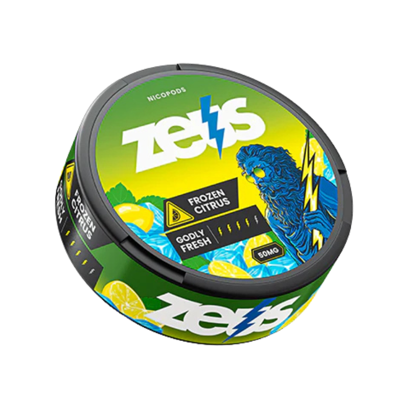 Frozen Citrus ZEUS Nicotine Snus Pouches