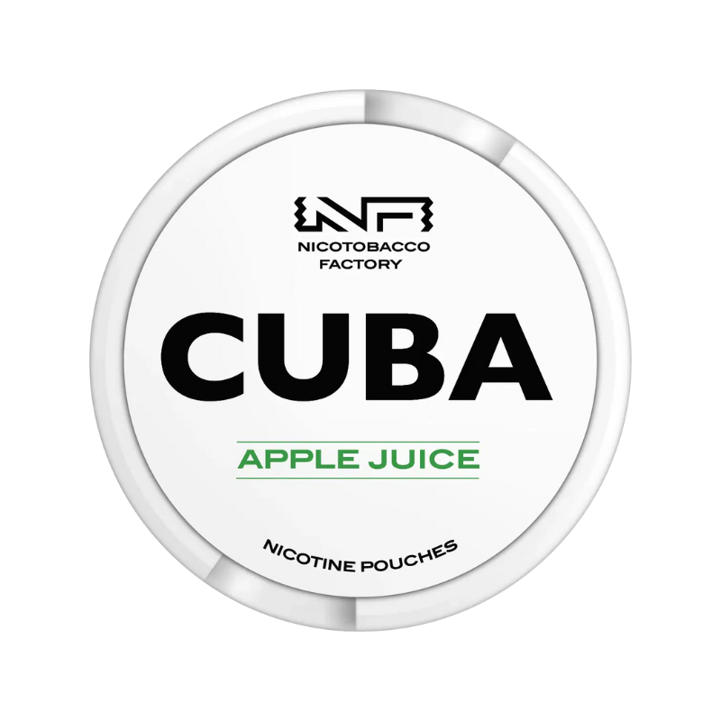 Apple Juice CUBA Nicotine Snus Pouches 25mg