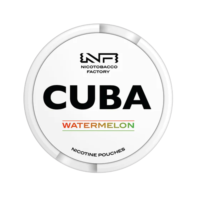 Watermelon CUBA Nicotine Snus Pouches 25mg