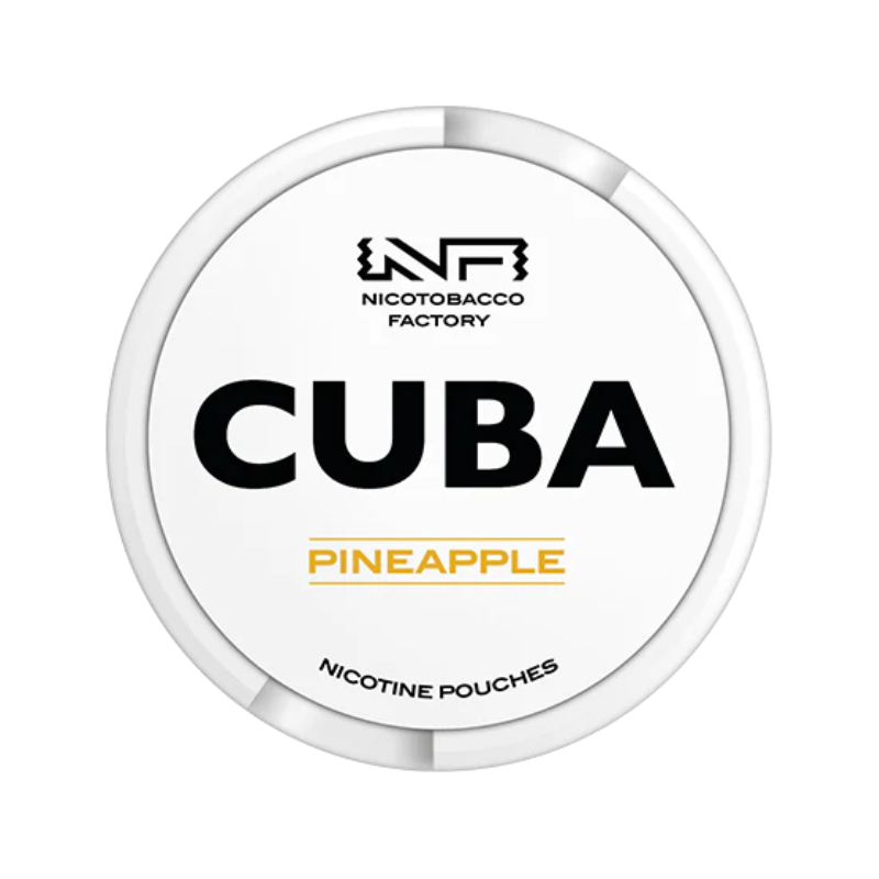 Pineapple CUBA Nicotine Snus Pouches 25mg