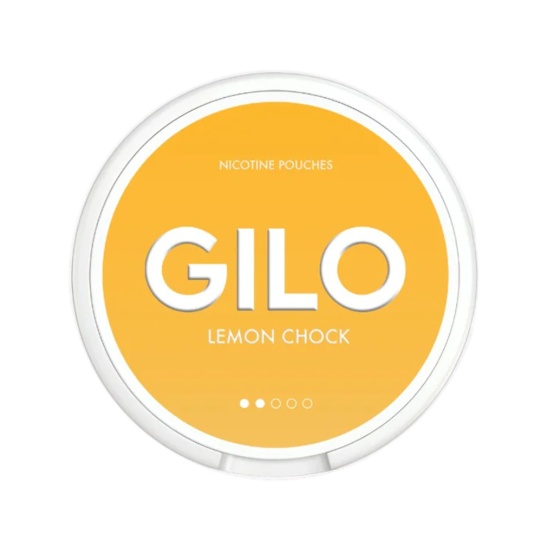 Lemon Chock Ice GILO Nicotine Snus Pouches 8mg