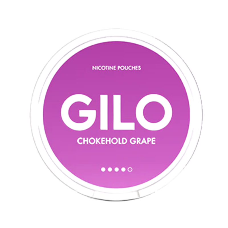 Chokehold Grape Ice GILO Nicotine Snus Pouches 16mg