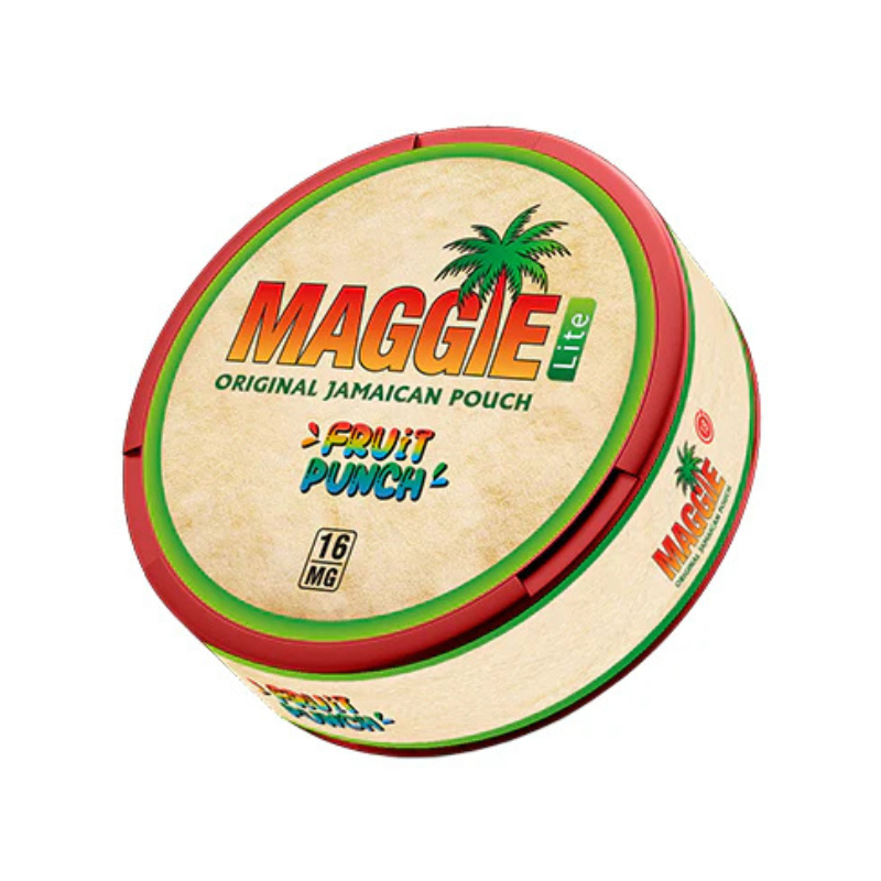 Fruit Punch MAGGIE Nicotine Snus Pouches 16mg