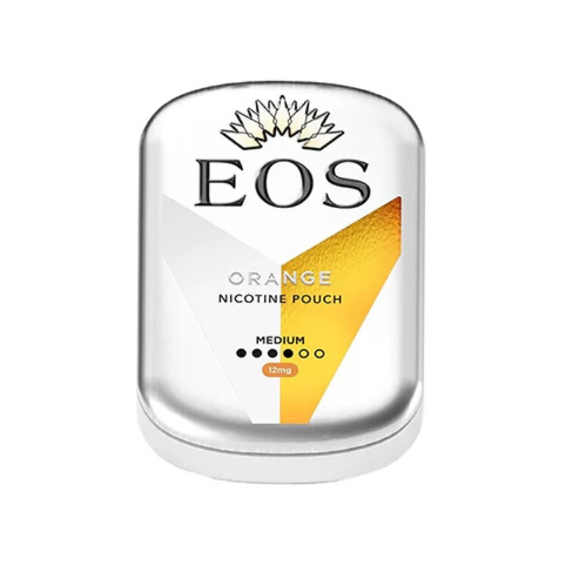 Orange EOS Nicotine Snus Pouches