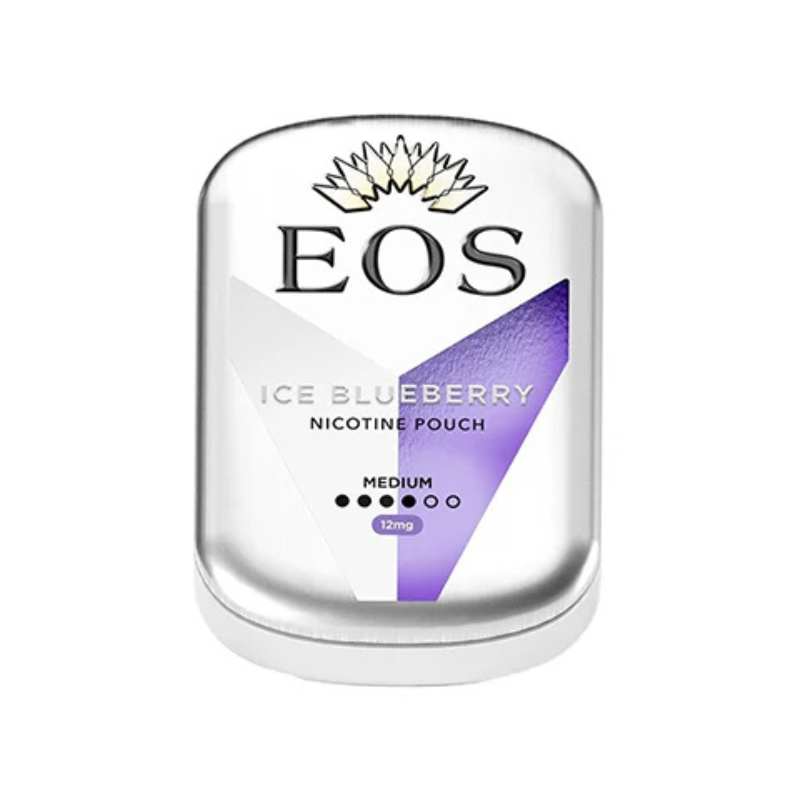 Ice Blueberry EOS Nicotine Snus Pouches