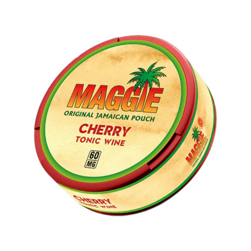 Cherry Tonic Wine MAGGIE Nicotine Snus Pouches 60mg