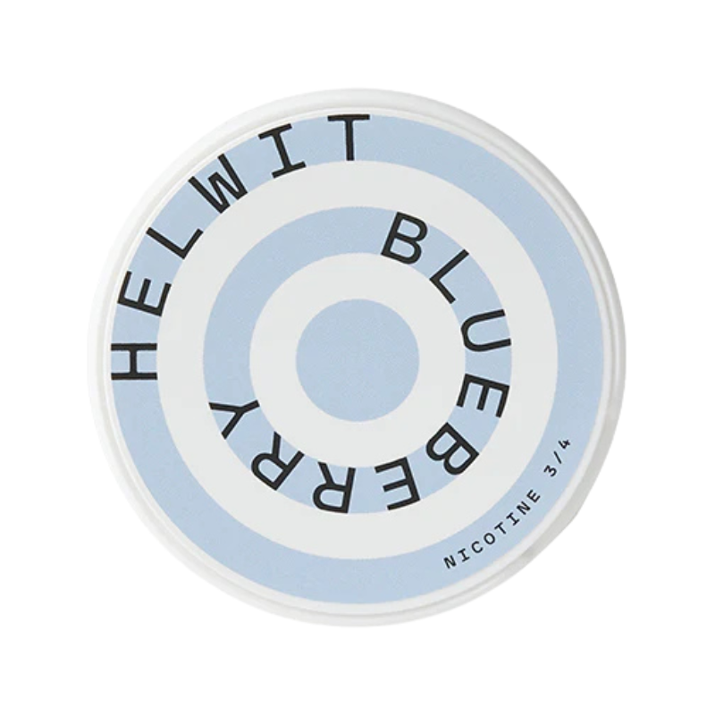 Blueberry Helwit Nicotine Snus Pouches