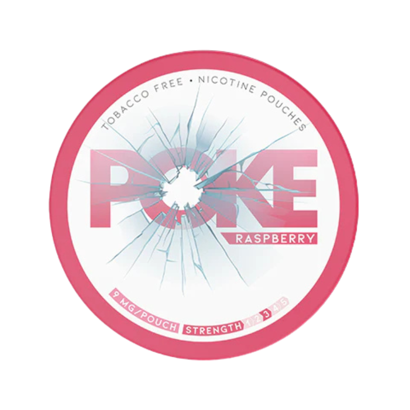 Raspberry Poke Nicotine Snus Pouches