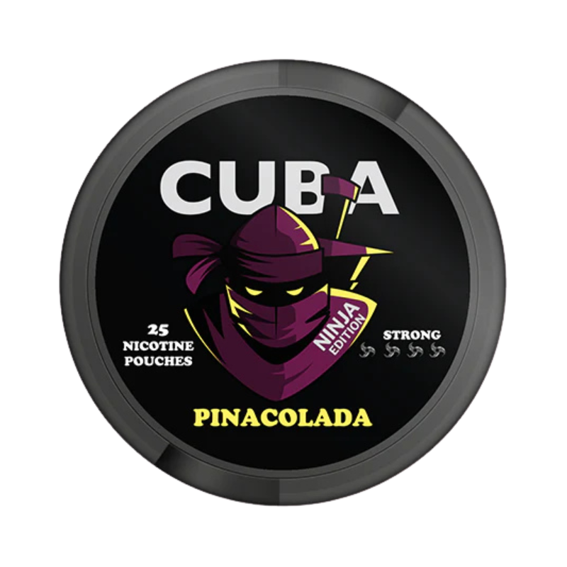 Pinacolada CUBA Ninja Nicotine Snus Pouches 30mg