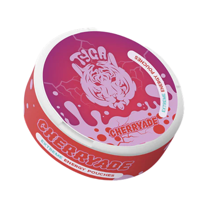 Cherryade Tyga Caffeine Pouches - 20 Pouches 100mg