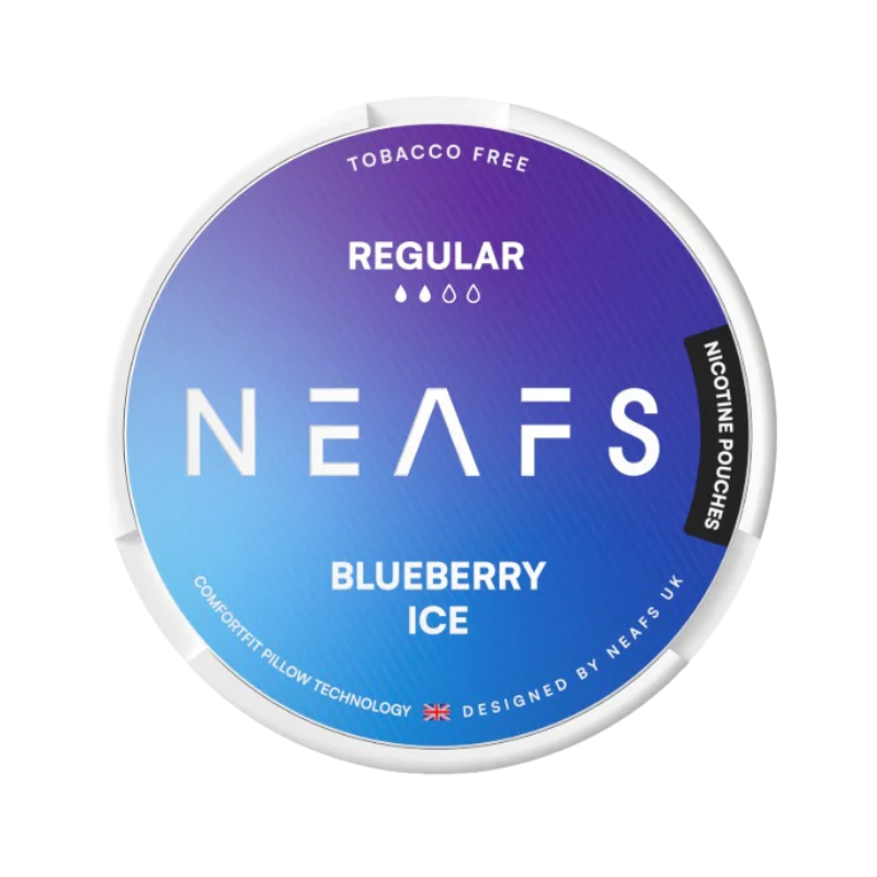 Blueberry Ice NEAFS Nicotine Snus Pouches