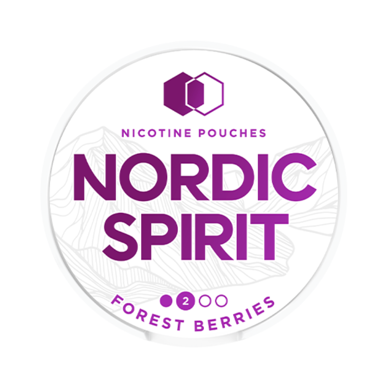 Forest Berries Nordic Spirit Nicotine Snus Pouches