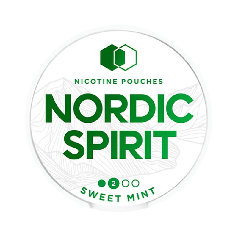 Sweet Mint Nordic Spirit Nicotine Snus Pouches