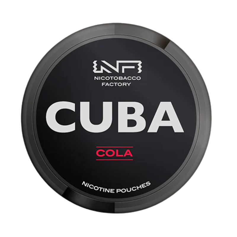 Cola CUBA Black Nicotine Snus Pouches 43mg