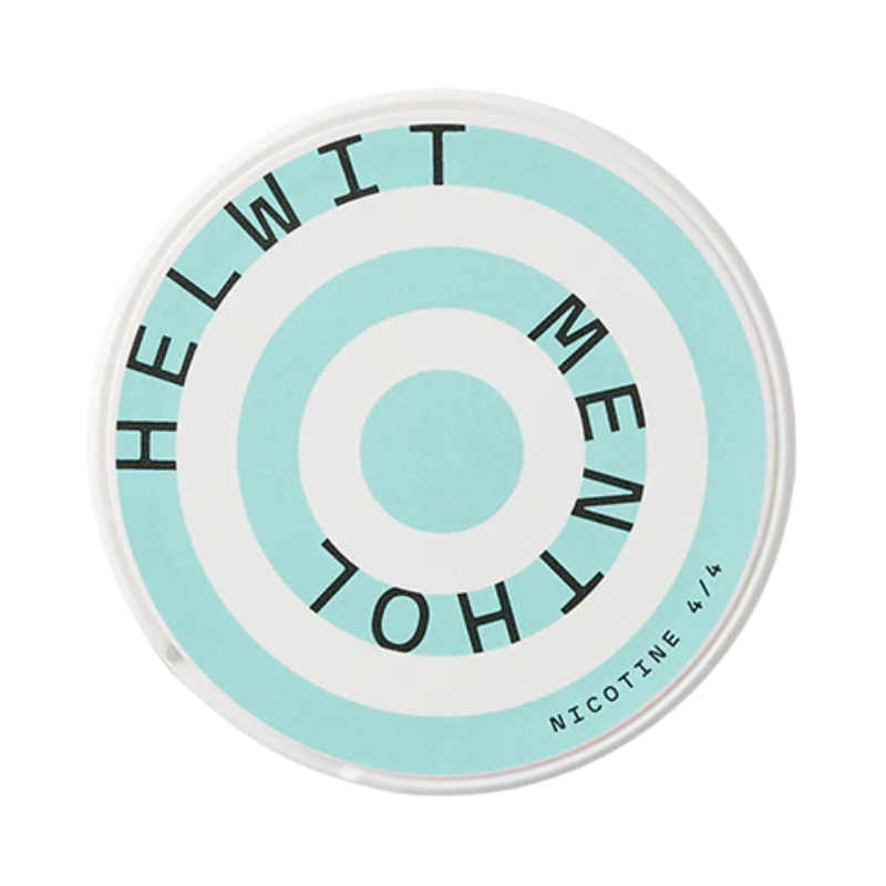 Menthol Helwit Nicotine Snus Pouches 12mg