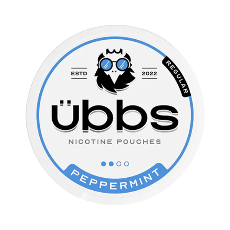Peppermint ubbs Nicotine Snus Pouches