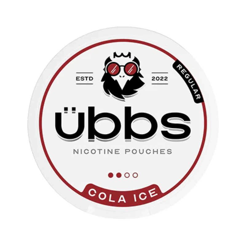 Cola Ice ubbs Nicotine Snus Pouches