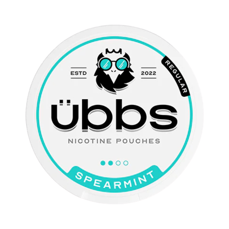 Spearmint ubbs Nicotine Snus Pouches