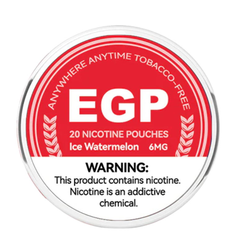 Ice Watermelon EGP Nicotine Snus Pouches 6mg