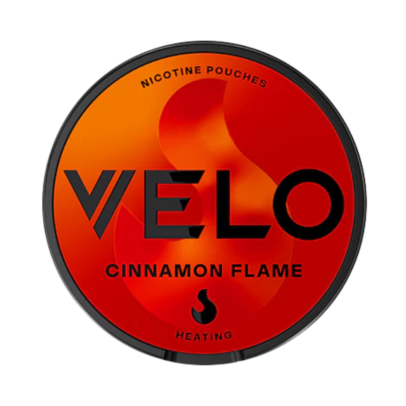 Cinnamon Flame VELO Slim Nicotine Snus Pouches 10mg