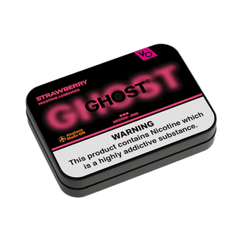 Strawberry GHOST Nicotine Lozenges 2mg