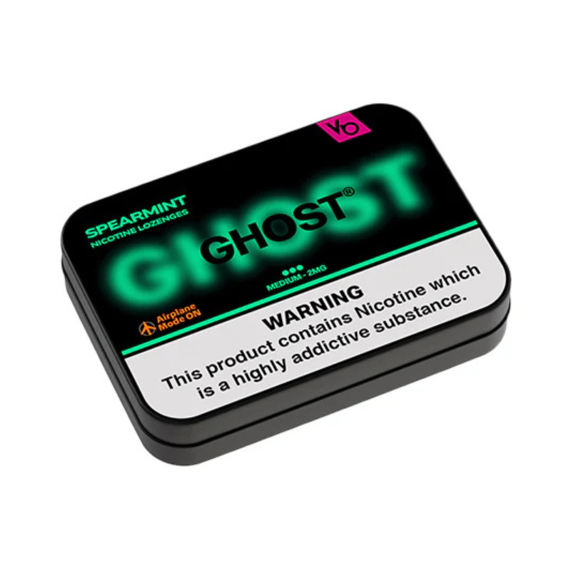 Spearmint GHOST Nicotine Lozenges 2mg