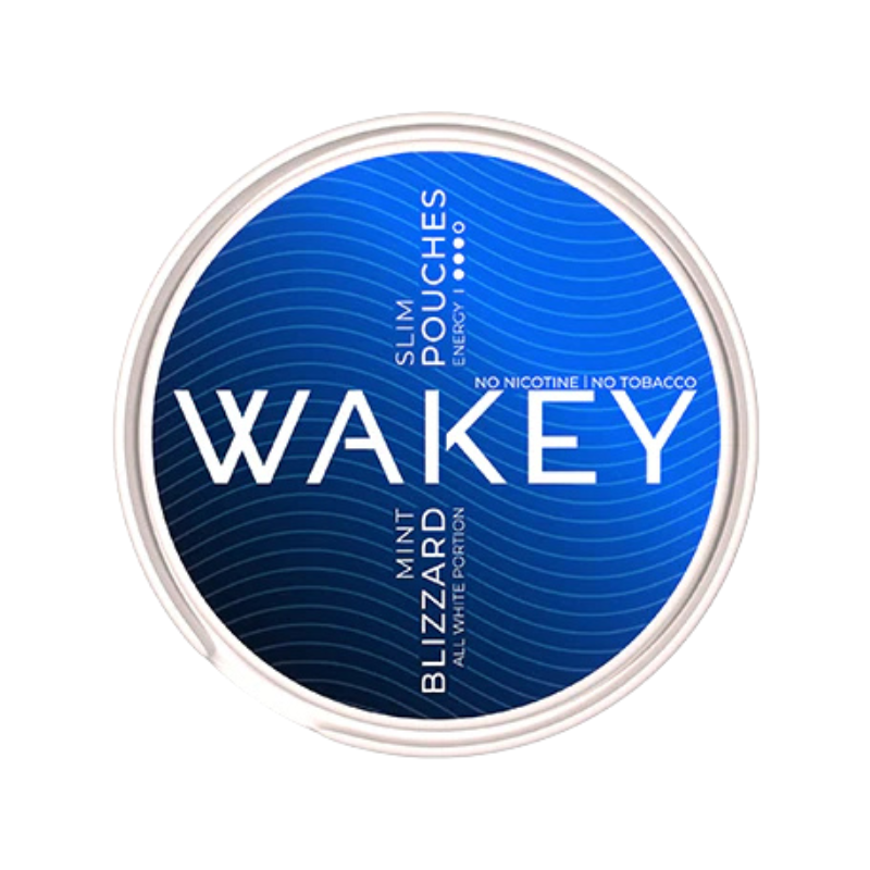 Blizzard Mint Wakey Energy Caffeine Pouches - 20 Pouches 50mg