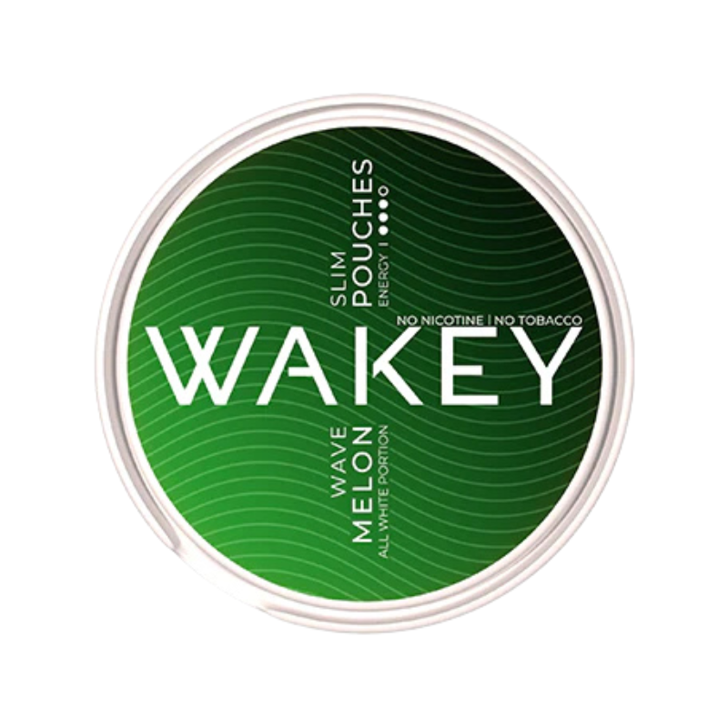 Melon Wave Wakey Energy Caffeine Pouches - 20 Pouches 50mg