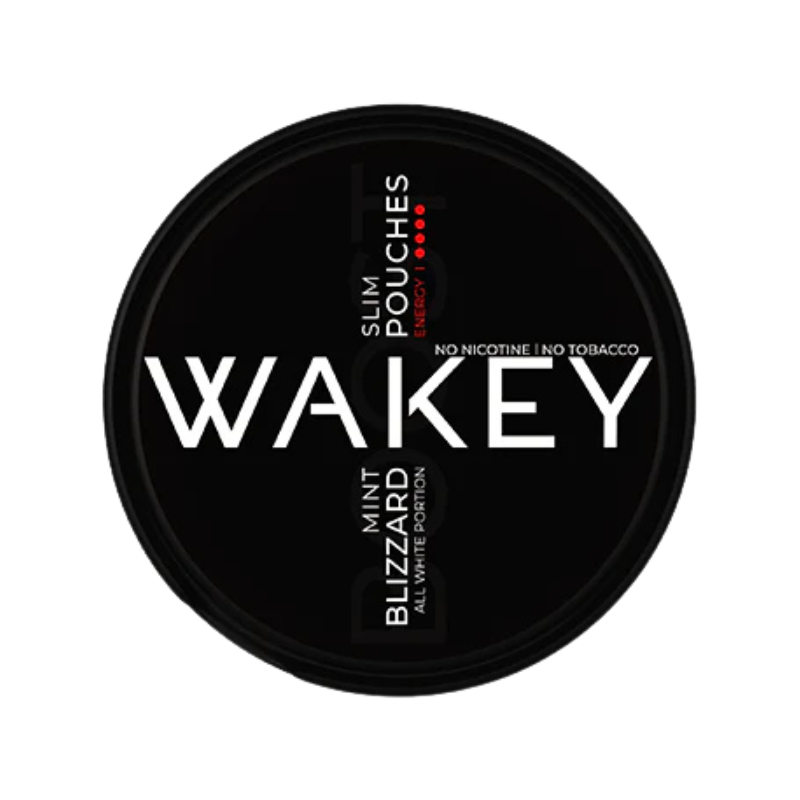 Blizzard Mint Wakey Energy Caffeine Pouches - 20 Pouches 100mg