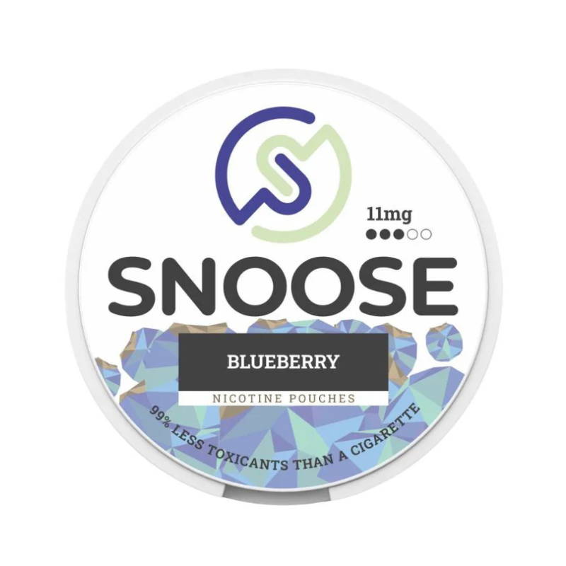 Blueberry Snoose Nicotine Snus Pouches 11mg