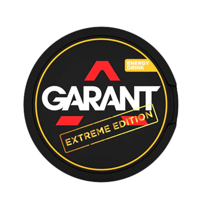 Energy Drink Garant Extreme Nicotine Snus Pouches 50mg - 20 Pouches
