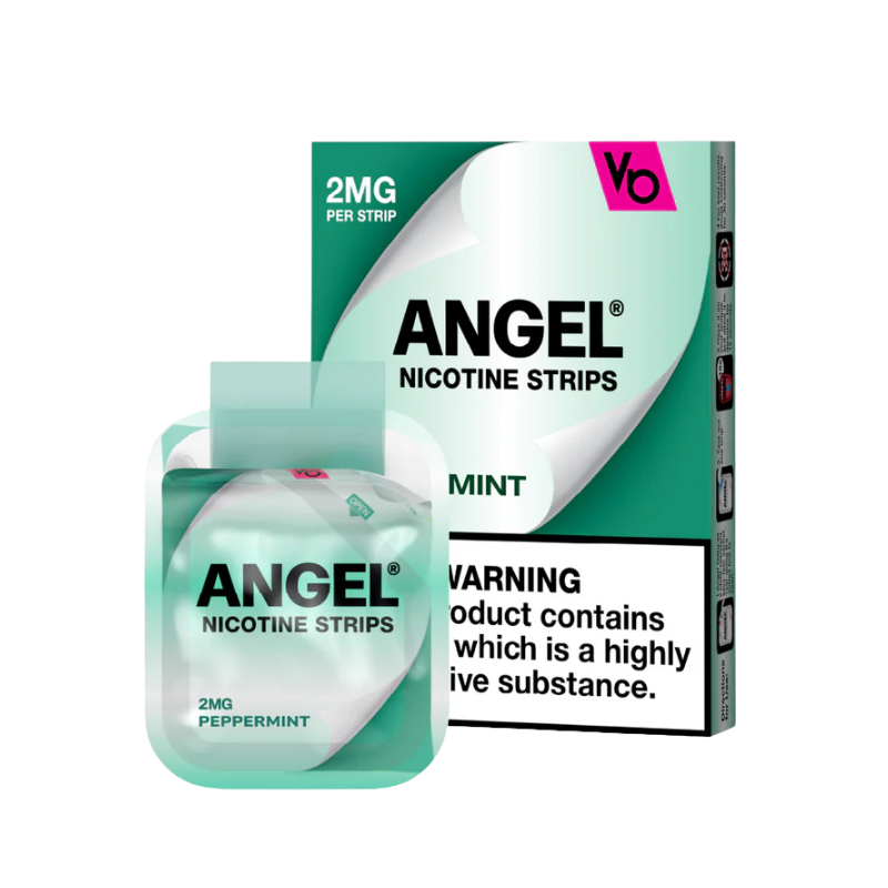 Peppermint 2mg Angel by Vapes Bars Nicotine Strips - 20 Strips