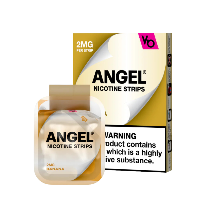 Banana 2mg Angel by Vapes Bars Nicotine Strips - 20 Strips