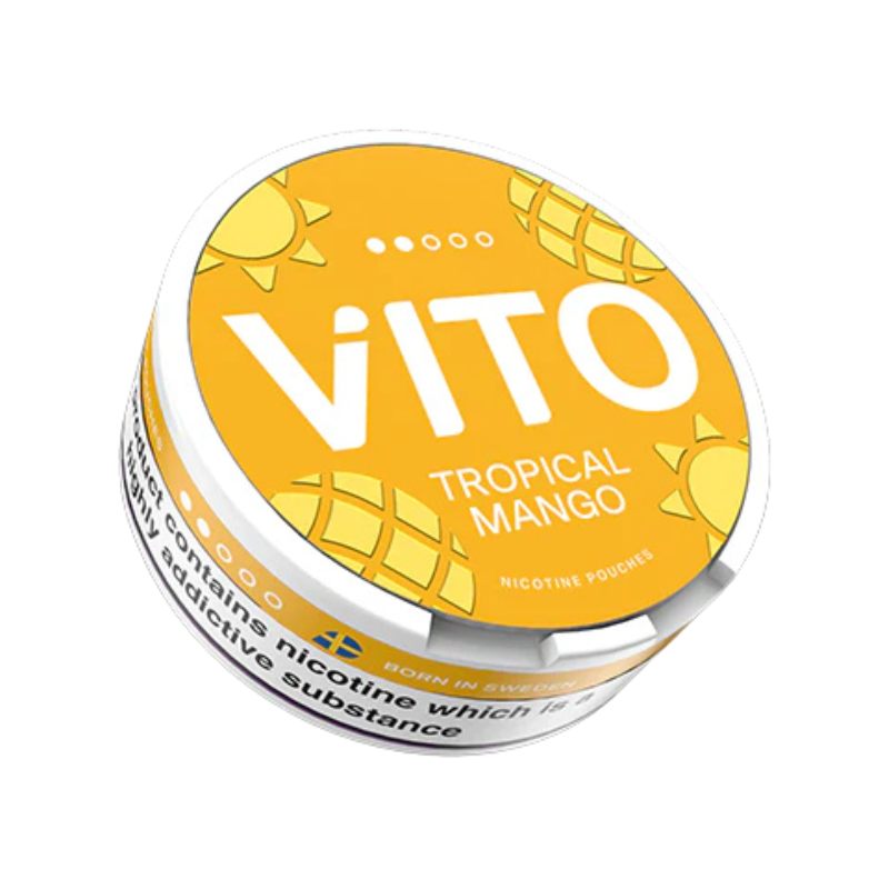 Tropical Mango VITO Nicotine Snus Pouches - 20 Pouches