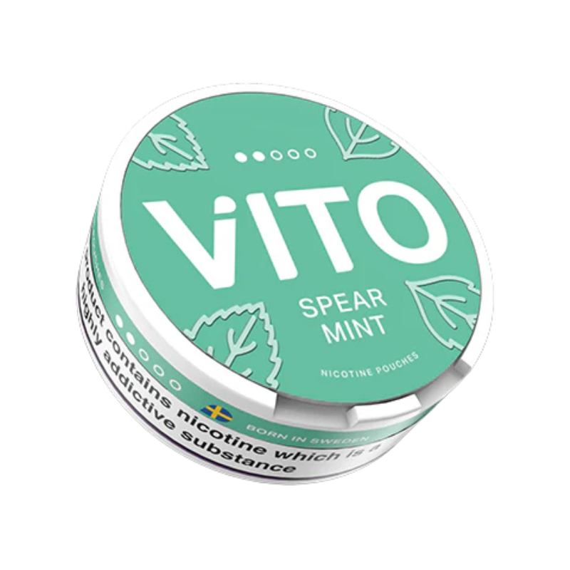 Spearmint VITO Nicotine Snus Pouches - 20 Pouches