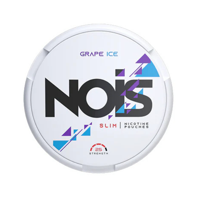 Grape Ice NOIS Slim Nicotine Pouches - 22 Pouches 25mg